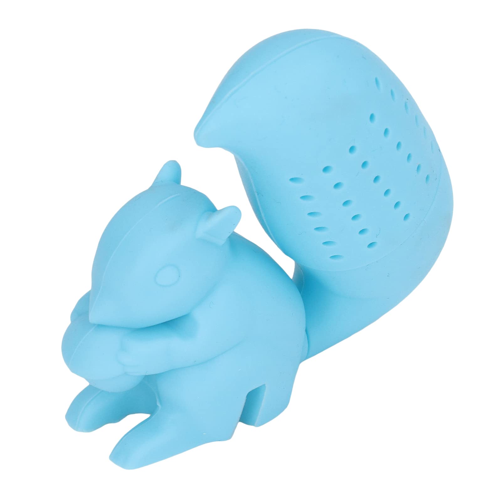 Premium Silicone Tea Infuser Set - Cute Animal-Shaped Loose Leaf Tea Strainer Ball, Reusable Tea Filter for Tea Lovers (Blue) | Perfect Gift for Tea Enthusiasts, Home & Office Use