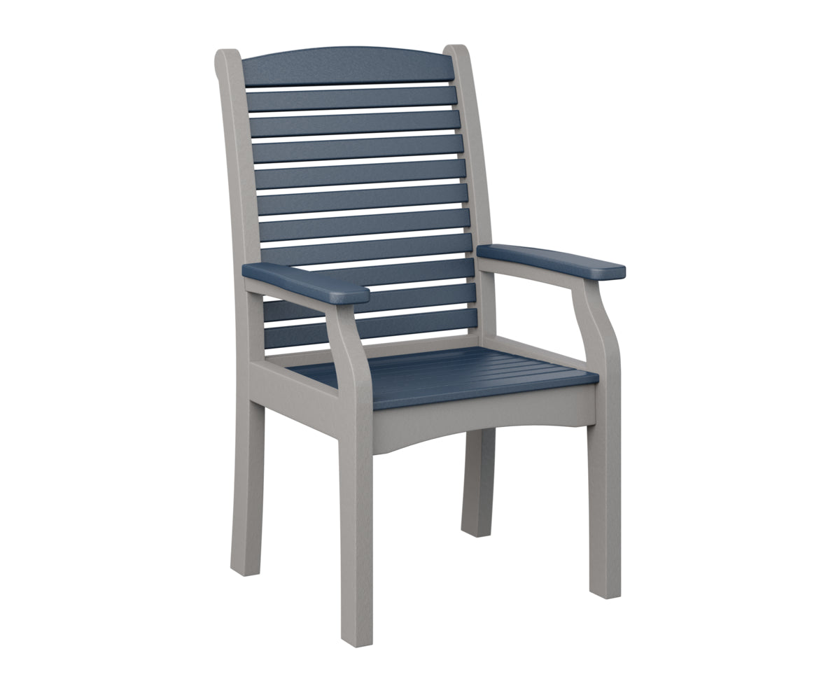 Navy Blue on Light Gray