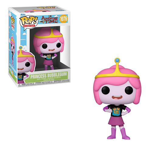 Funko Pop! Adventure Time Princess Bubblegum Vinyl Figure #1076 - Collectible Toy for Fans, Perfect for Display & Gift Giving