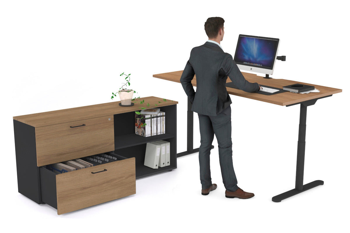 Premium Height Adjustable Standing Desk - 63