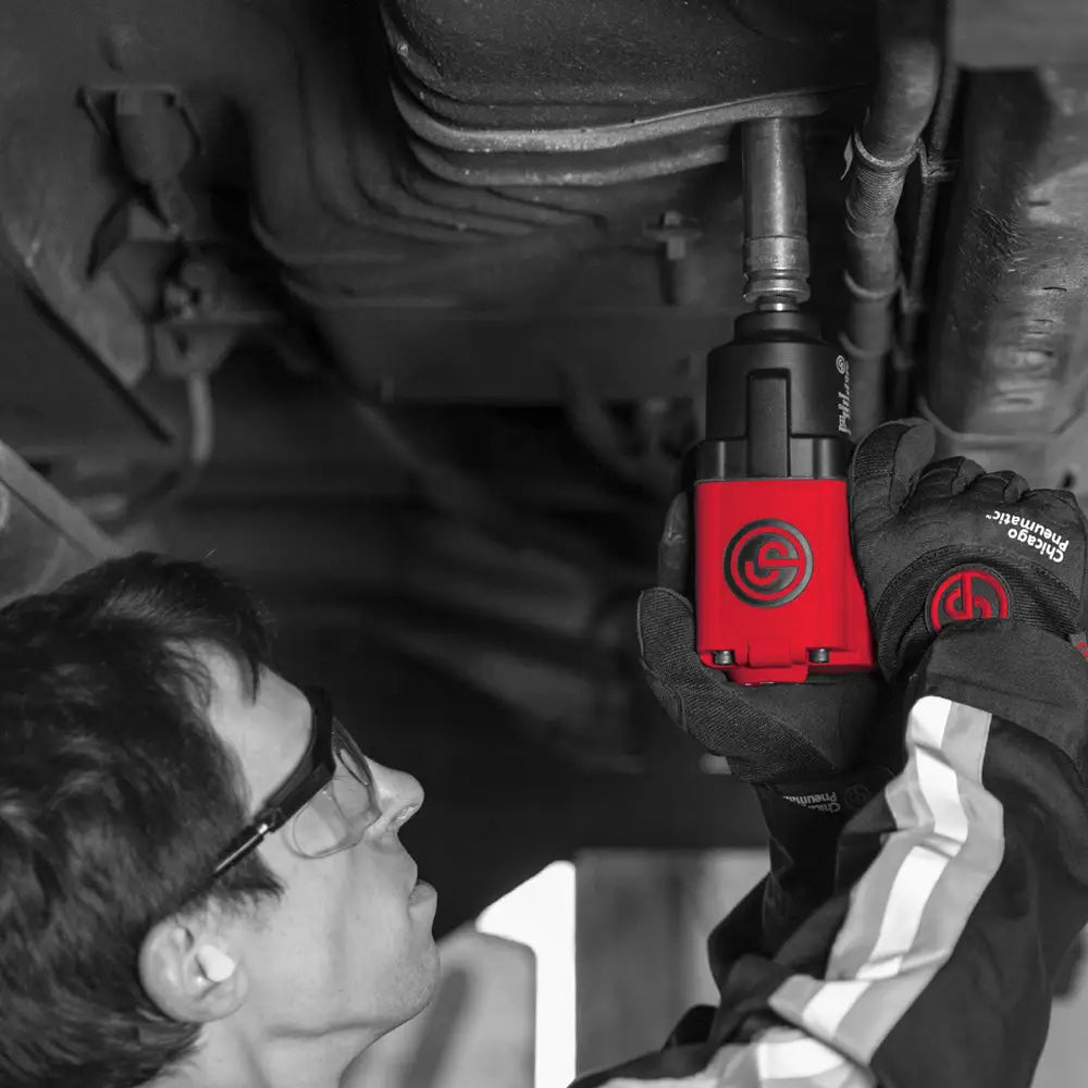 CP 1/2 Inch Heavy Duty Pneumatic Impact Wrench Kit with 2 Extensions - CP7741-2 | High Torque Air Impact Gun for Auto Repair, Tire Changes & Construction Work