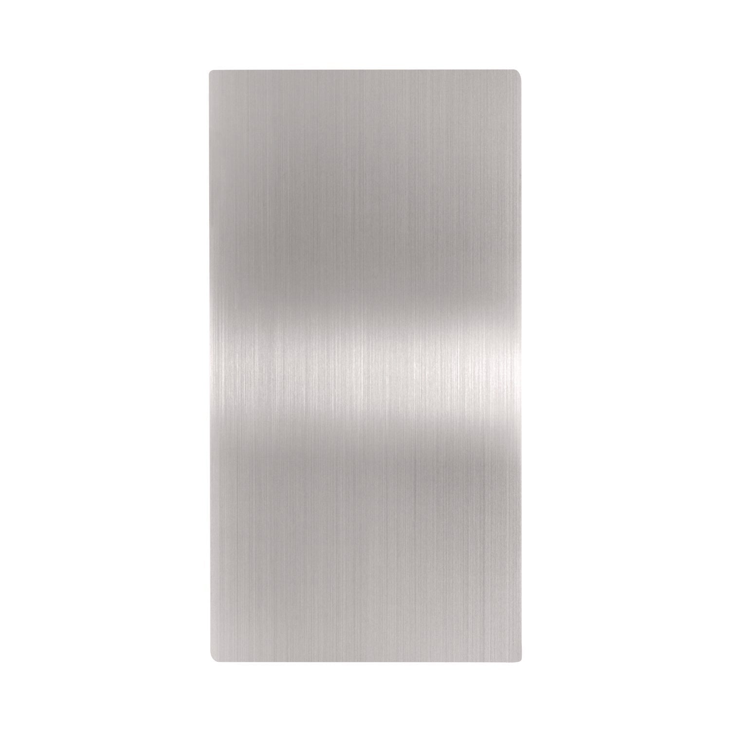Alpine Industries Commercial Hand Dryer Wall Guard - Brushed Stainless Steel (0.06