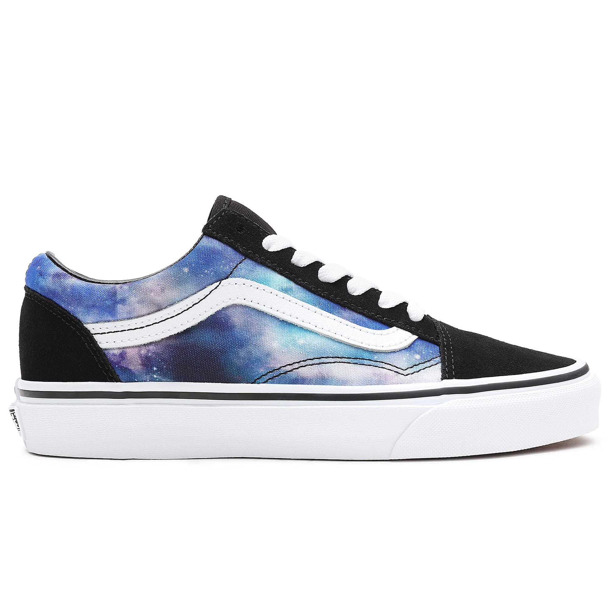 Vans Old Skool Galaxy & Black Unisex Skate Shoes - Classic Sneakers for Skateboarding, Streetwear & Casual Wear