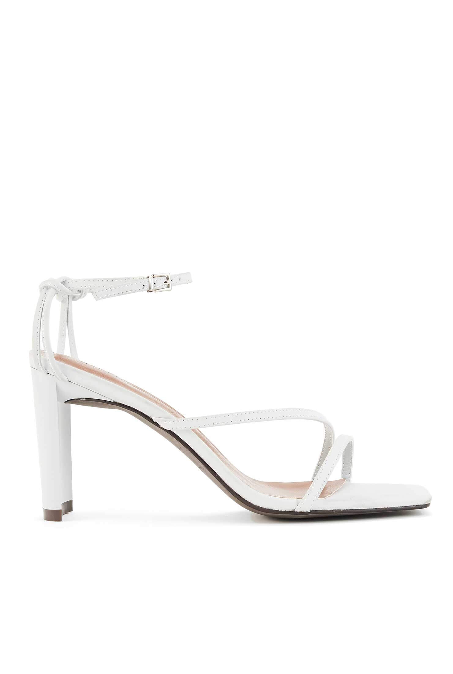 Cyrus White Heels for Women - Elegant High Heel Shoes for Parties, Weddings & Special Occasions - Comfortable Dress Pumps for Evening Events & Formal Wear