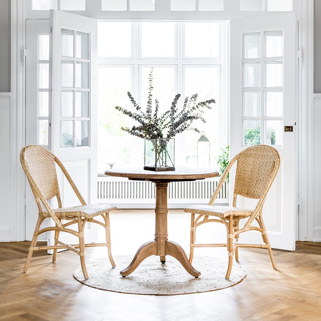 Alanis Dining Chair - Stackable Modern Wooden Chair for Kitchen, Dining Room & Office | Comfortable & Space-Saving Seating Solution