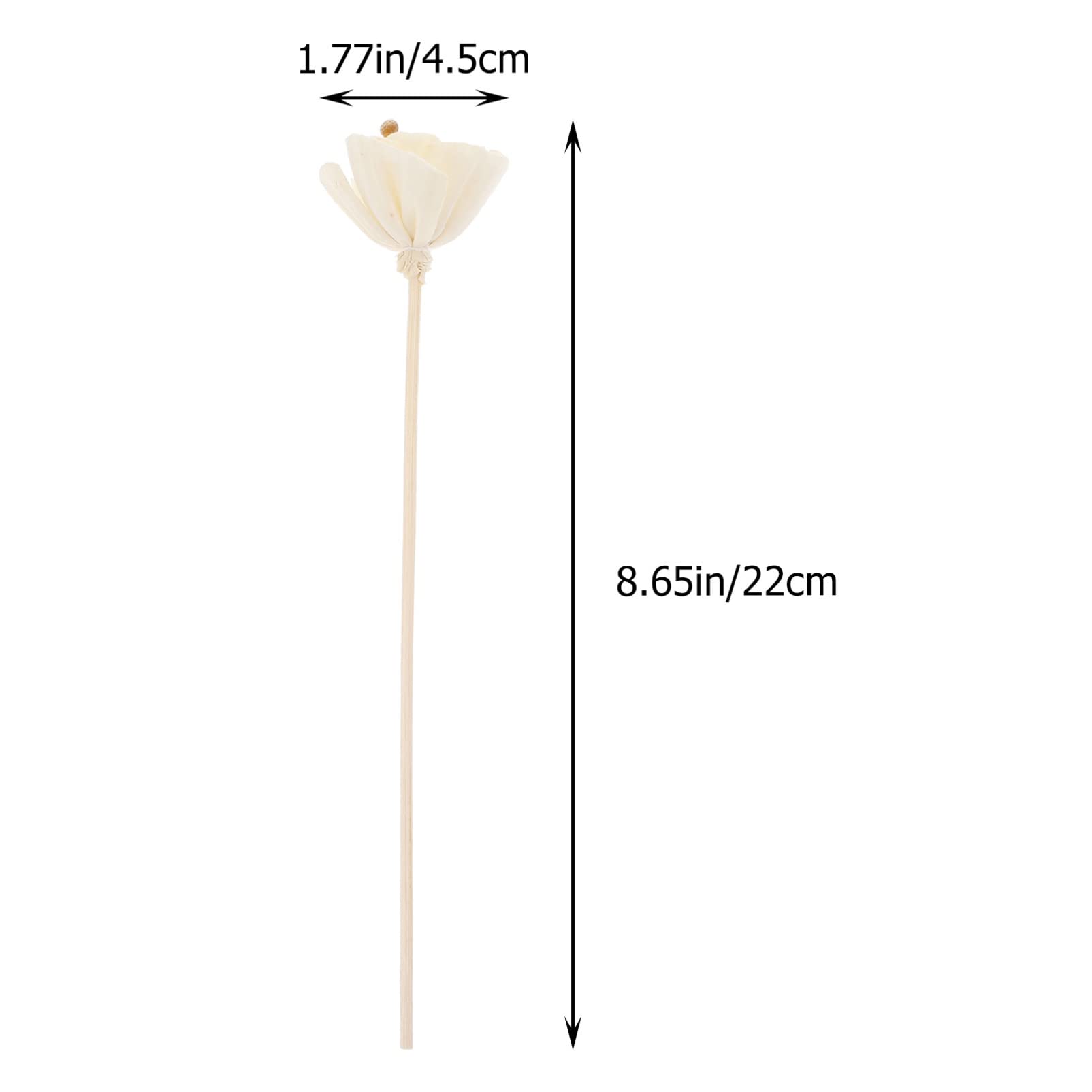 Healifty 8pcs Aroma Diffuser Sticks - Natural Reed Diffusers for Home, Essential Oil Fragrance Sticks for Room, Office, Bathroom - Long-Lasting Scented Sticks for Relaxation & Aromatherapy