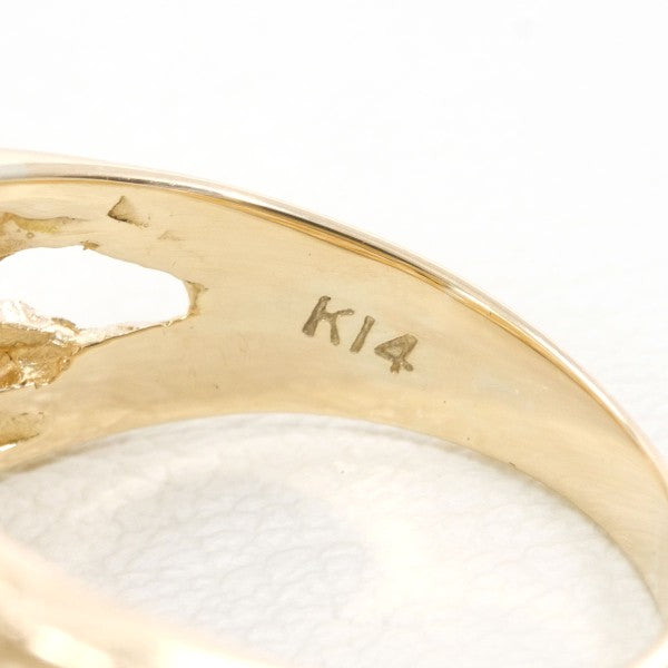 14K Yellow Gold Pearl Ring for Women - Elegant Pearl Jewelry for Wedding, Engagement & Special Occasions