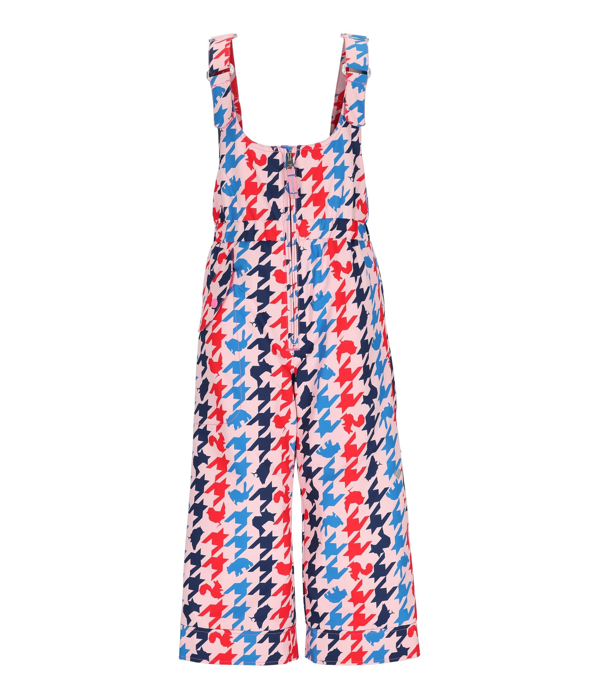 Obermeyer Girl's Snoverall Print Pants - Waterproof Snow Bibs for Toddler, Little & Big Kids - Perfect for Skiing, Snowboarding & Winter Play
