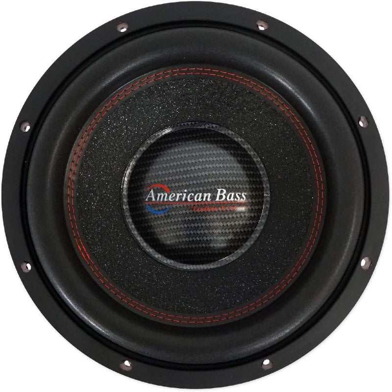 American Bass HAWK1244 12-Inch 3000W Dual 4 Ohm Car Audio Subwoofer - Powerful Bass for Trucks, SUVs & Custom Car Audio Systems
