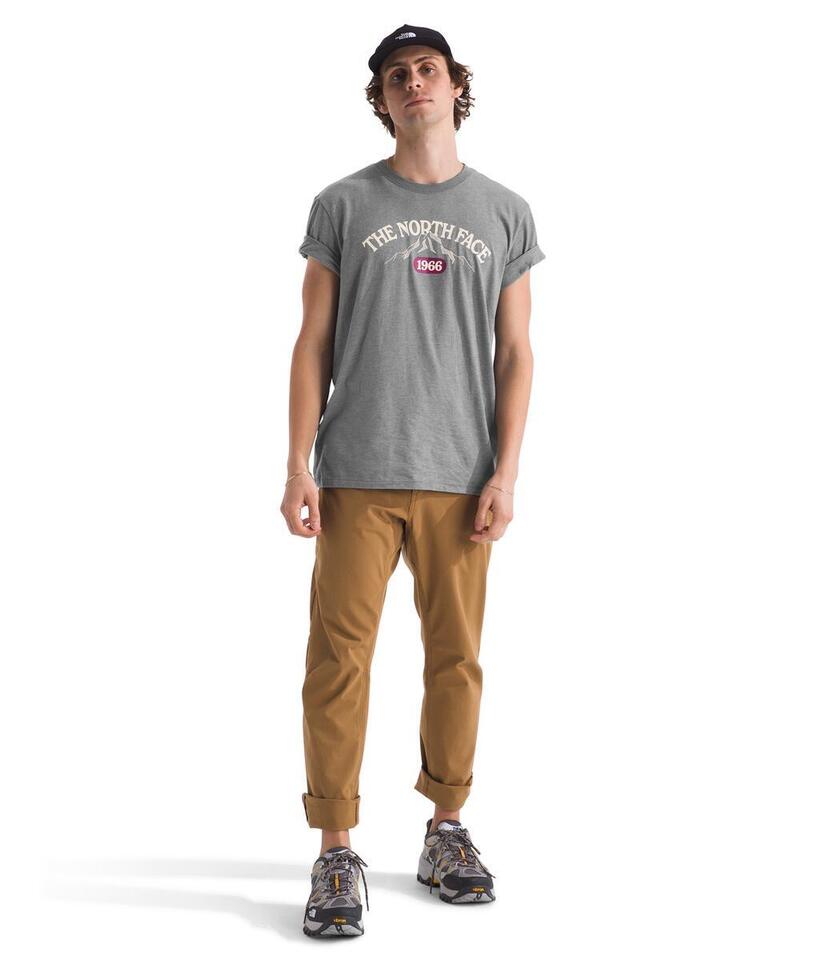 The North Face Men's Varsity T-Shirt - Comfortable Casual Short Sleeve Tee for Outdoor Activities, Gym & Everyday Wear