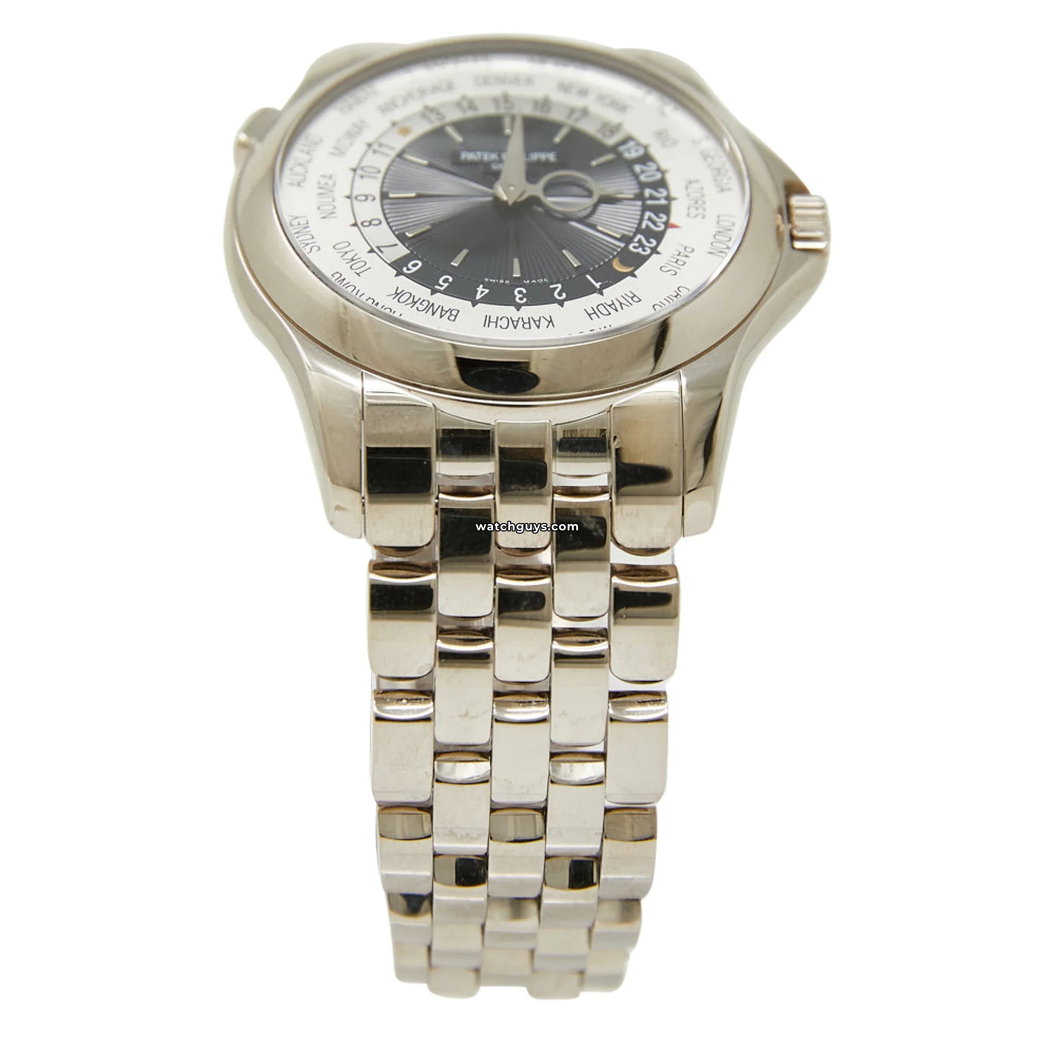 Patek Philippe World Time 5130/1G 011 Luxury Men's Watch - Perfect for Business Meetings & Formal Events