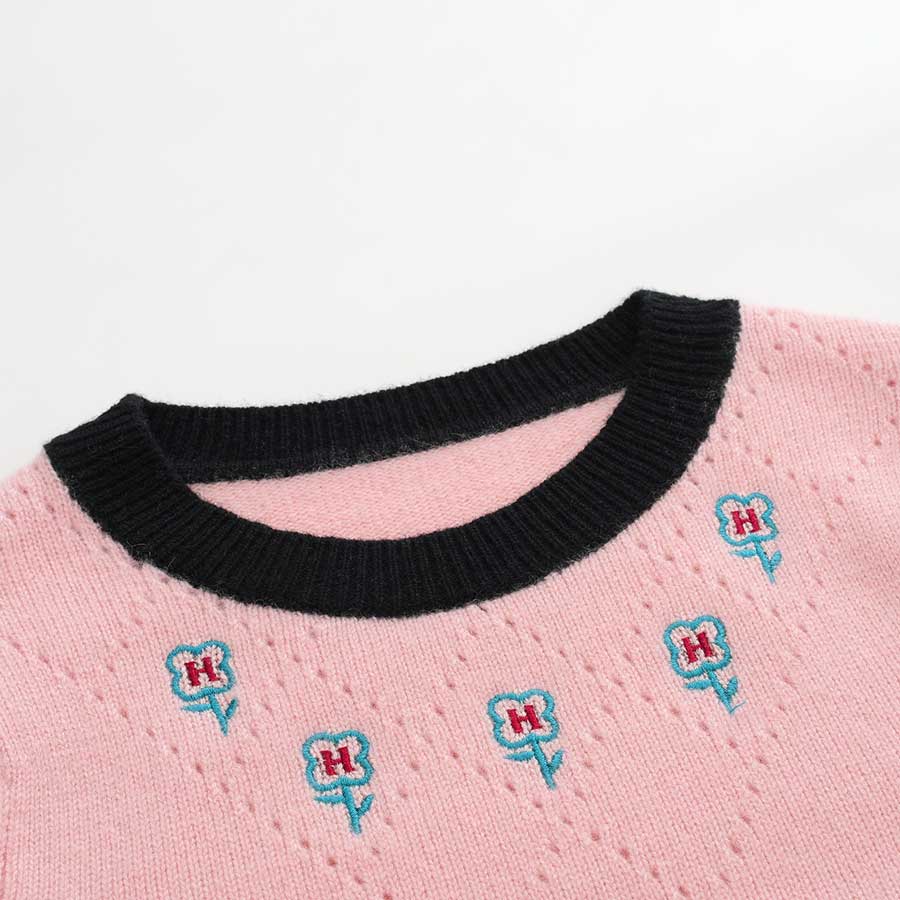 Luxury Cashmere Sweater for Women - Soft Round Neck Short Sleeve Pullover - Perfect for Office Wear, Casual Outfits & Travel Essentials