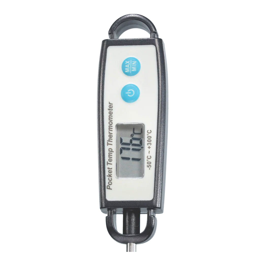 HLP Digital Thermometer - Fast & Accurate Fever Check for Adults, Kids, Babies - Perfect for Home, Clinic, Travel & First Aid Kits