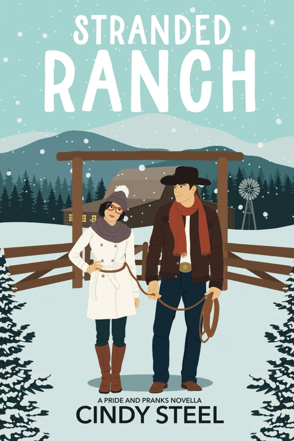 Stranded Ranch: A Sweet Cowboy Romance Novel - Pride and Pranks Series | Perfect for Western Romance Lovers & Beach Reading