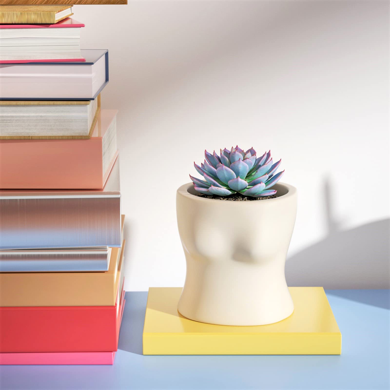 NICOLE Female Body Silicone Mold for Concrete Planters - DIY Flower Pot Casting Kit, Human Body Art Home Decor, Unique Crafts for Garden & Indoor Decor