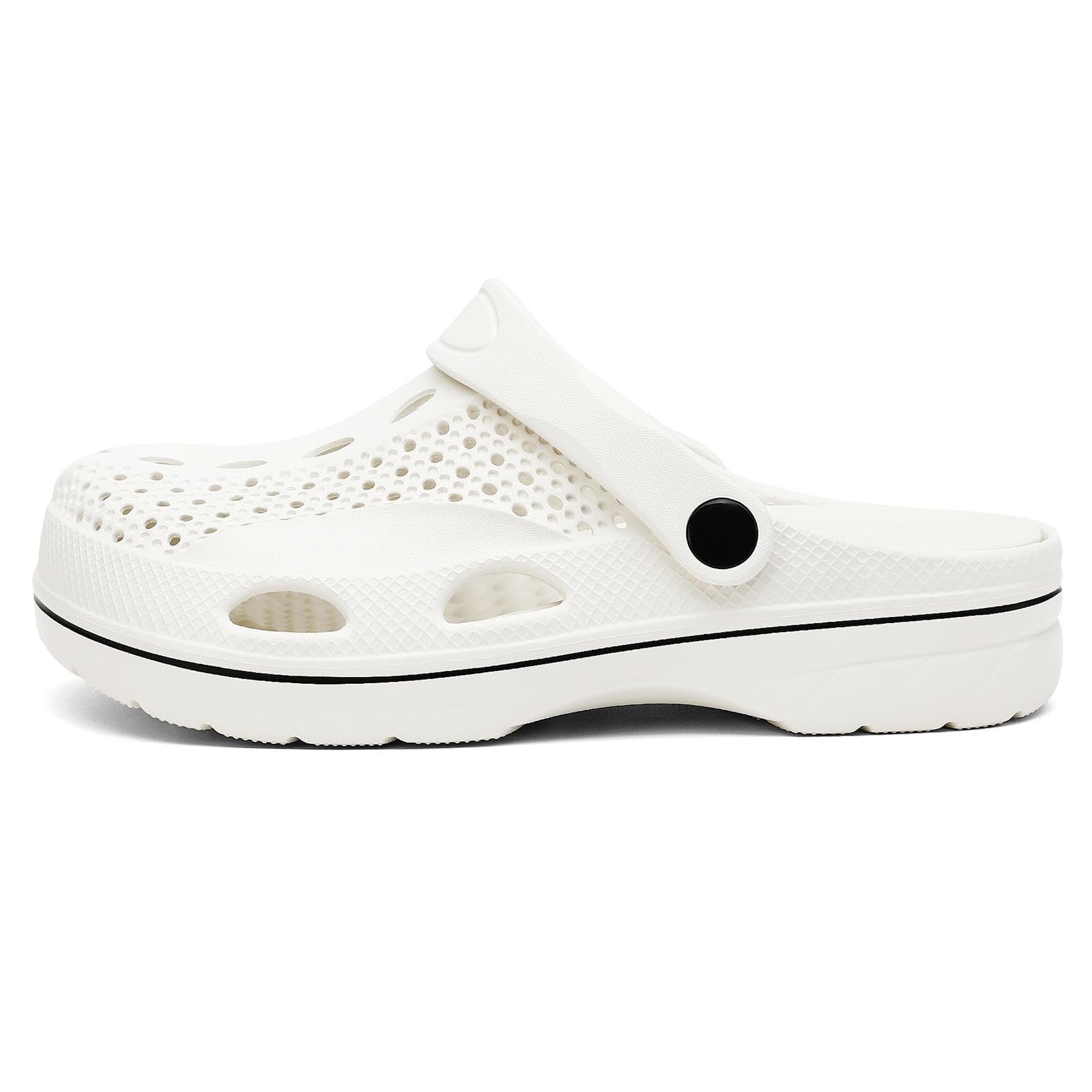 **Arch Support Clogs for Men & Women – Slip-On Garden & Beach Shoes with Removable Cushion Insole – Comfortable Outdoor Slippers for Walking, Gardening & Relaxation**