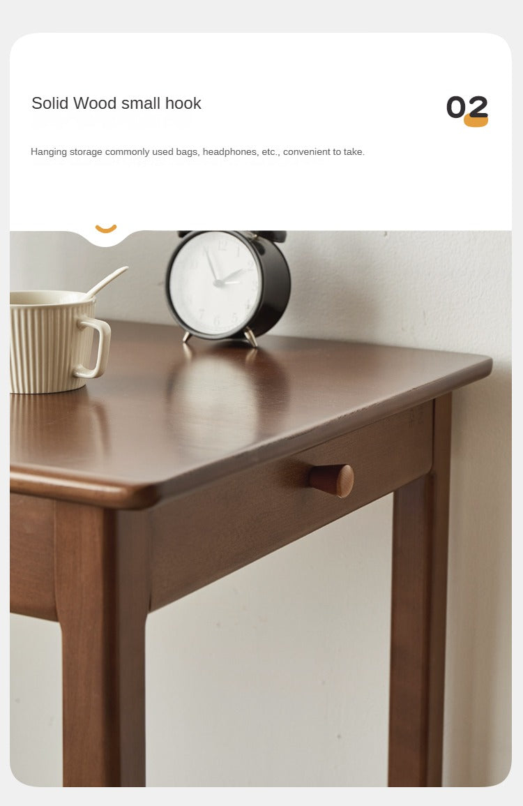 Premium Beech Solid Wood Study Desk - Durable & Stylish Home Office Furniture for Work & Study