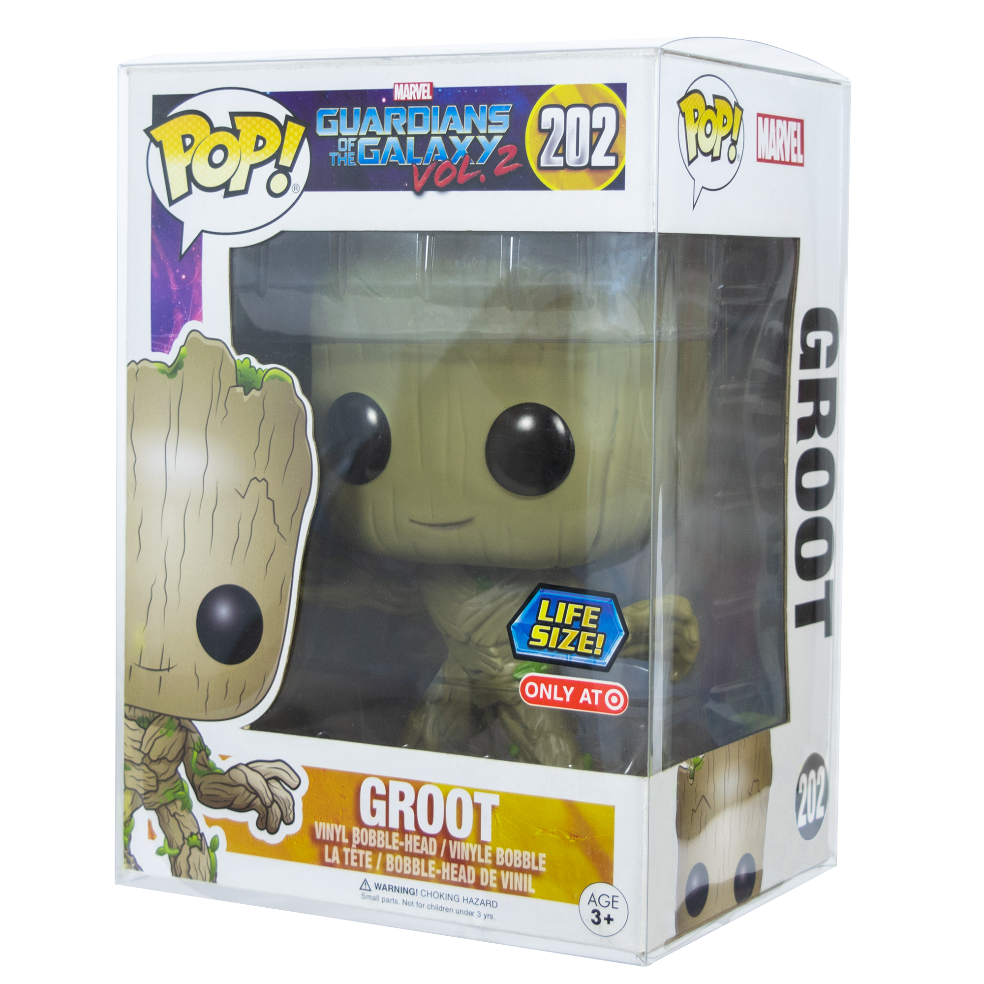 10 Pack Groot PopShield Protectors for Funko Pop Vinyl Figures - Perfect for Collectors & Display Cases