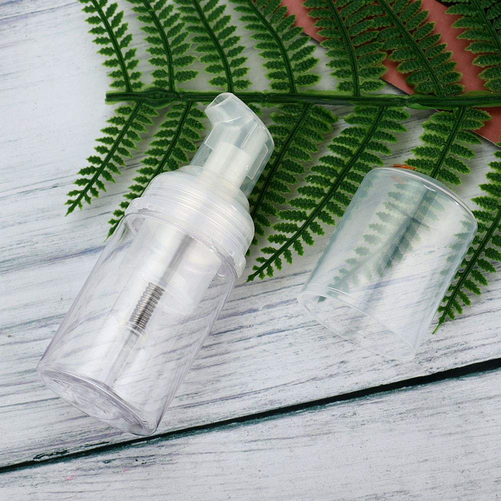 Refillable 30ml Mini Foaming Soap Dispenser Pump Bottle - Travel Size Foam Container for Hand Soap, Shampoo & Lotion | Perfect for Home, Office & Travel Use