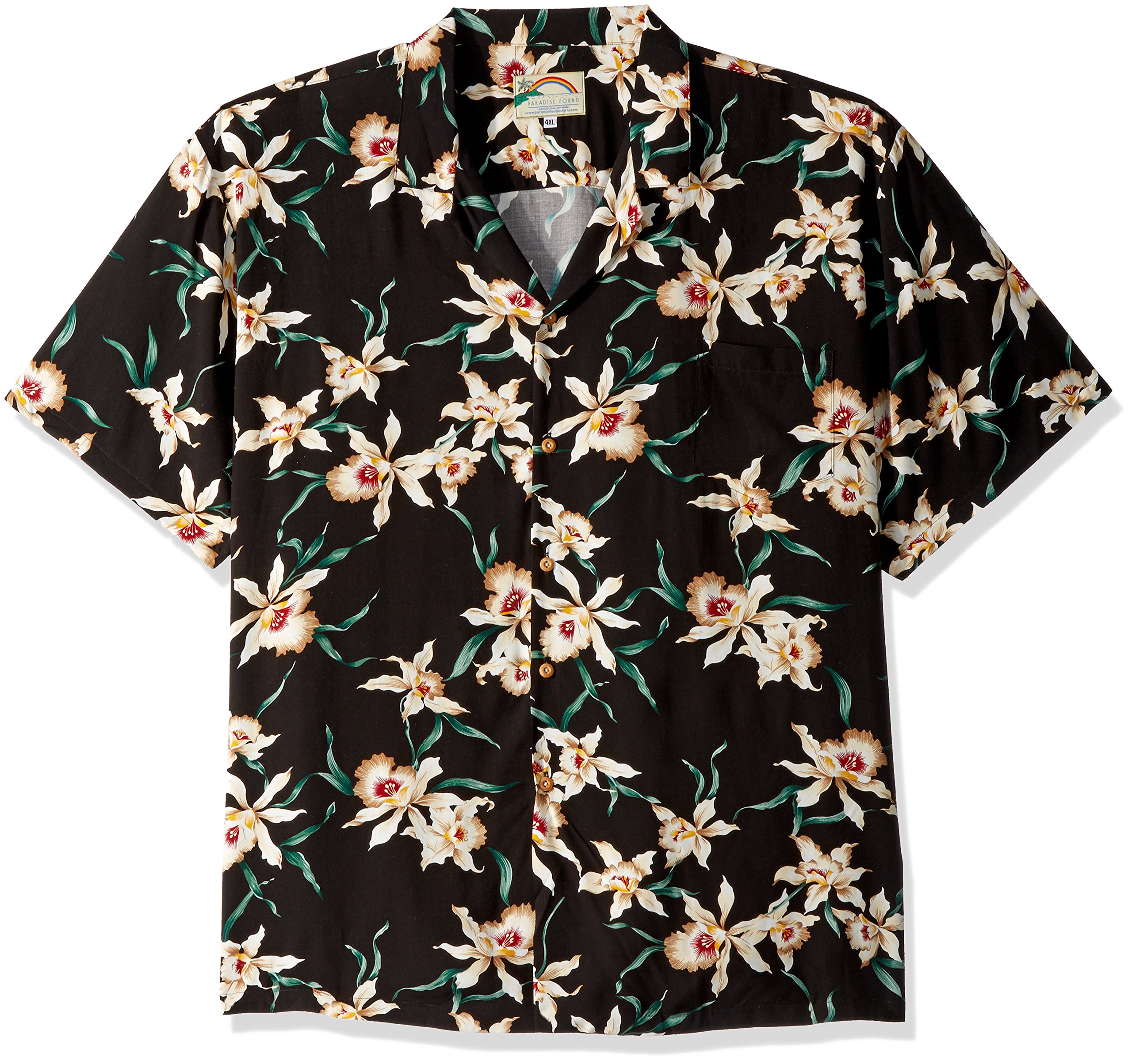 Paradise Found Men's Casual Shirt - Comfortable & Stylish Cotton Button Down for Everyday Wear - Perfect for Work, Outings & Relaxation