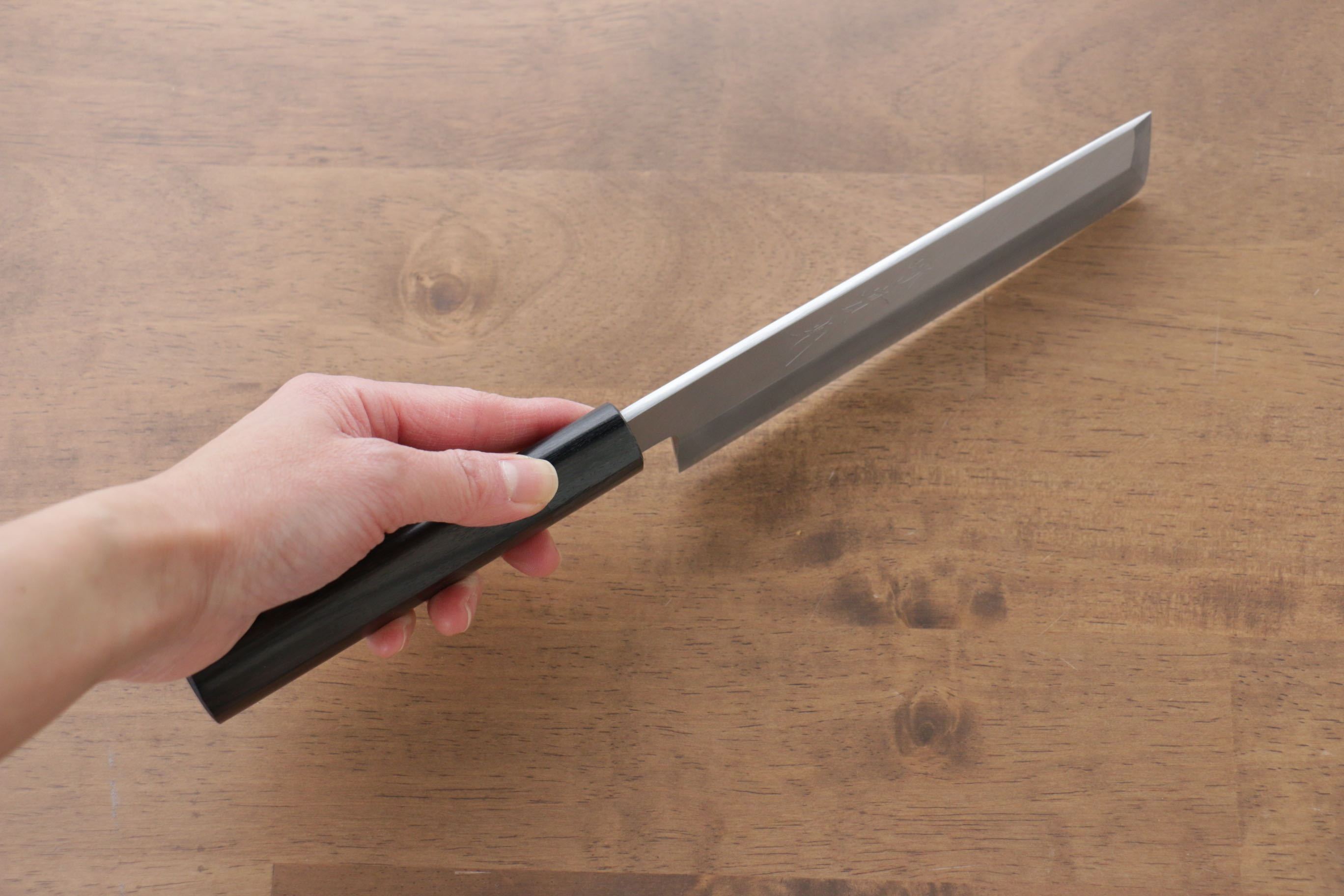 Premium Jikko White Steel No.2 Usuba Japanese Chef Knife 165mm with Shitan Handle - Perfect for Sushi, Vegetables & Precision Cutting