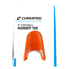 Champro 2 Football Kickoff Tee - Durable Rubber Base for Youth & High School Games - Perfect for Practice, Training, and Field Goals