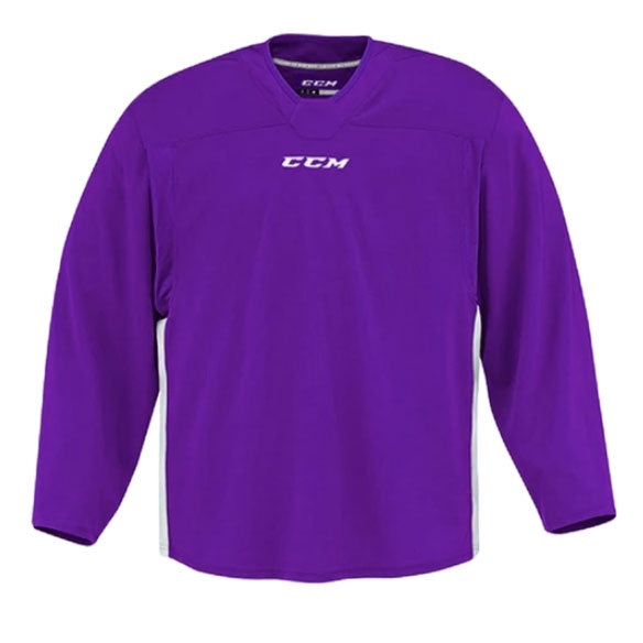CCM Quicklite 60000 Violet & White Custom Hockey Practice Jersey - Perfect for Youth & Adult Hockey Training Sessions & Team Practices