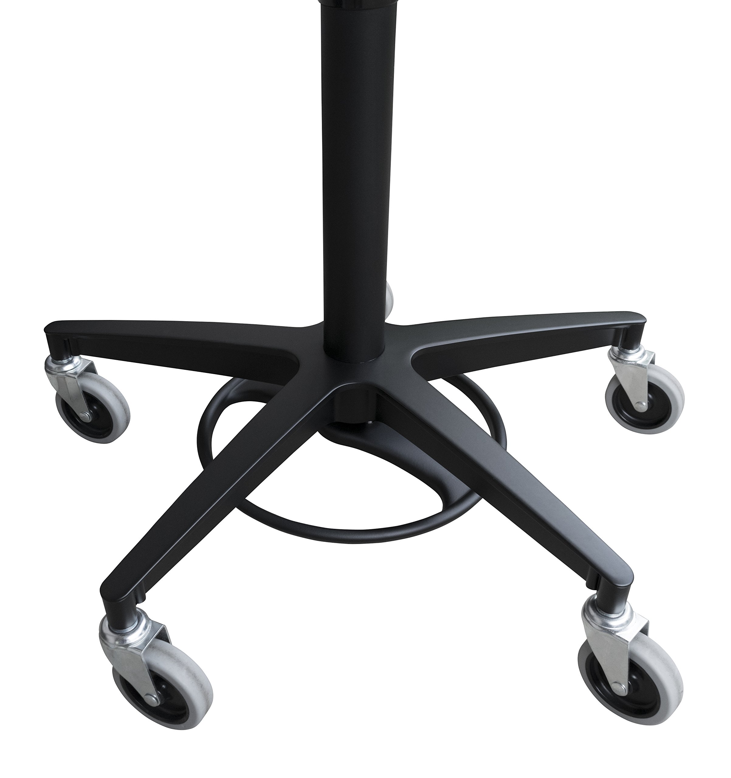 Omnimed Adjustable Laptop Stand for Desk - Ergonomic Computer Riser with Ventilation, Portable Laptop Holder for Home Office, Work, Study & Travel (Fits 10-17 Inch Notebooks)