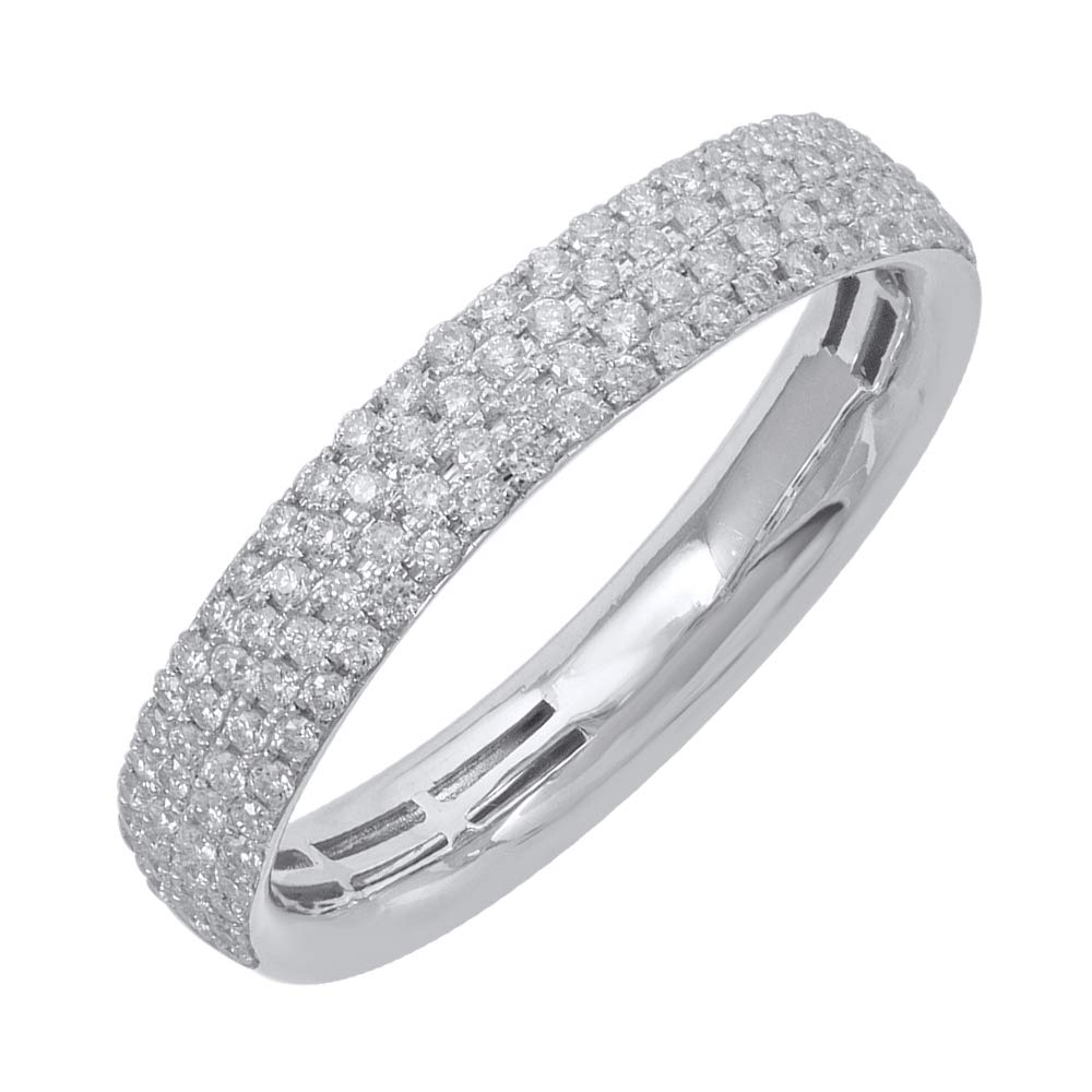 1/3 Carat Round Diamond Wedding Band Ring in 10K Gold - Elegant Bridal Jewelry for Engagement, Anniversary & Special Occasions
