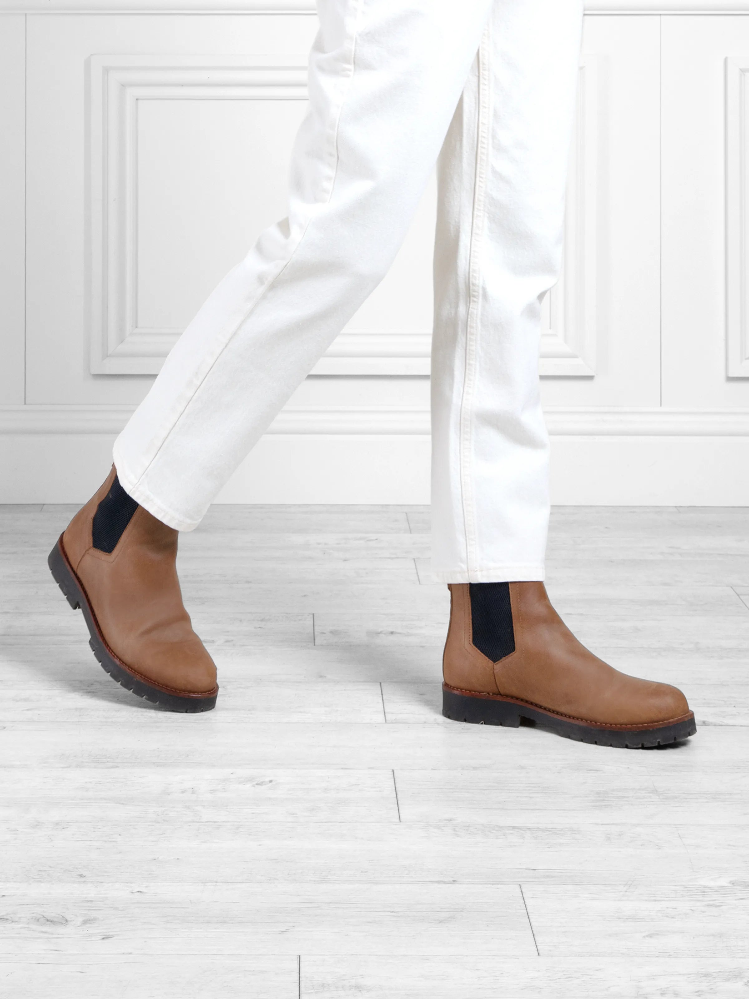 Premium Genuine Sheepskin Boudica Boots in Oak - Stylish & Comfortable Winter Footwear for Women | Perfect for Cold Weather, Outdoor Adventures & Casual Wear
