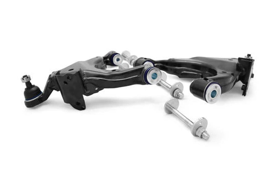 2010-2023 Toyota 4Runner & Lexus GX460 SuperPro KDSS Front Lower Control Arm Set - Adjustable Camber & Caster | Heavy-Duty Off-Road Suspension Upgrade for Better Handling & Alignment | Perfect for Rock Crawling, Overlanding & Performance Driving
