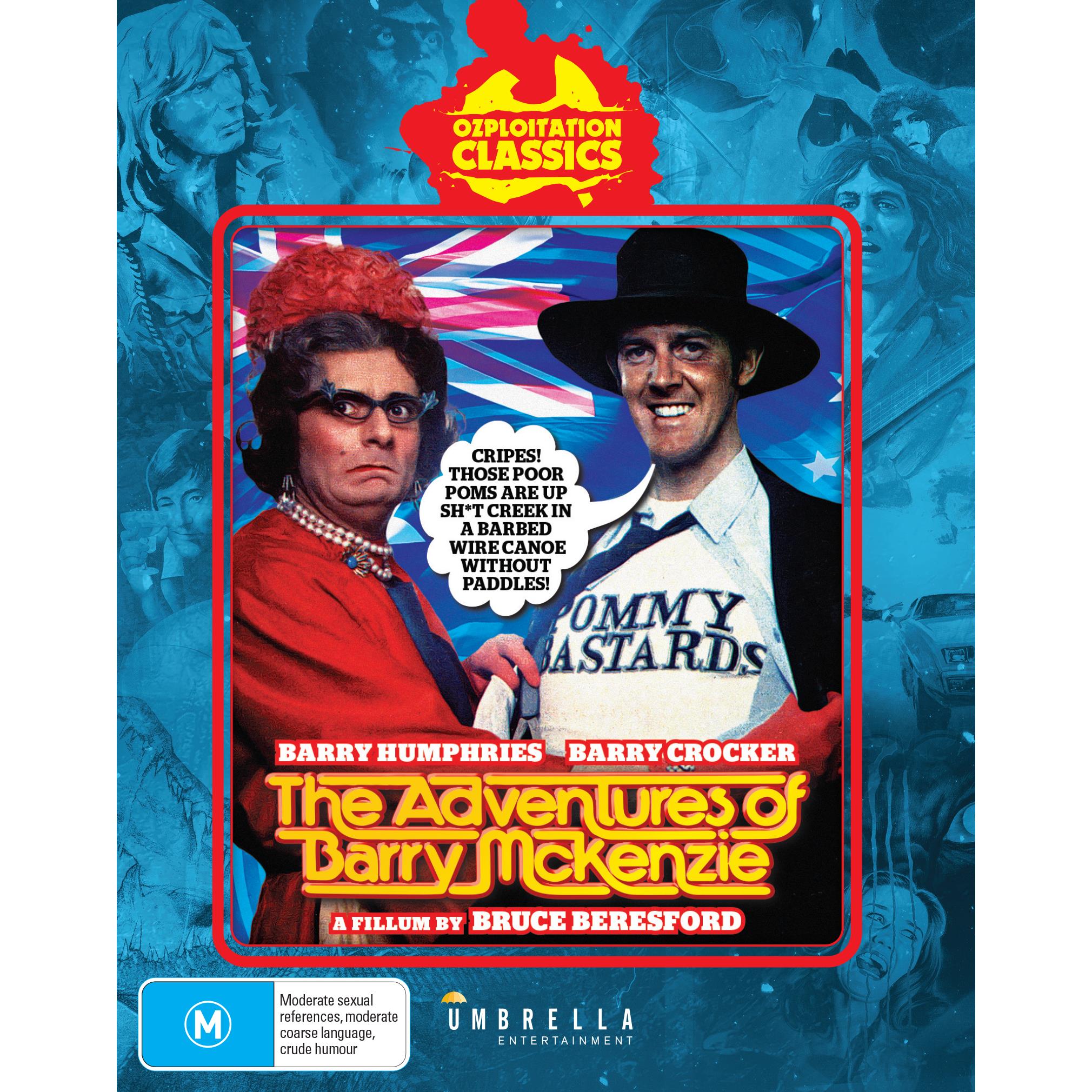The Adventures of Barry McKenzie (Ozploitation Classics) - Cult Australian Comedy Film for Movie Lovers & Film Collectors | Perfect for Retro Movie Nights & Aussie Cinema Enthusiasts