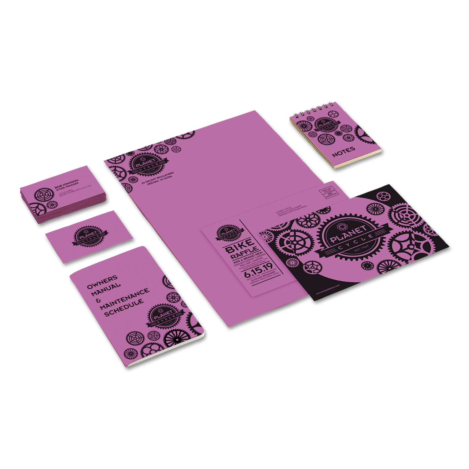 Astrobrights® Outrageous Orchid Colored Cardstock Paper - 65 lb Cover Weight, 8.5 x 11 Inches, 250 Sheets per Pack - Perfect for Scrapbooking, Invitations, DIY Crafts & School Projects