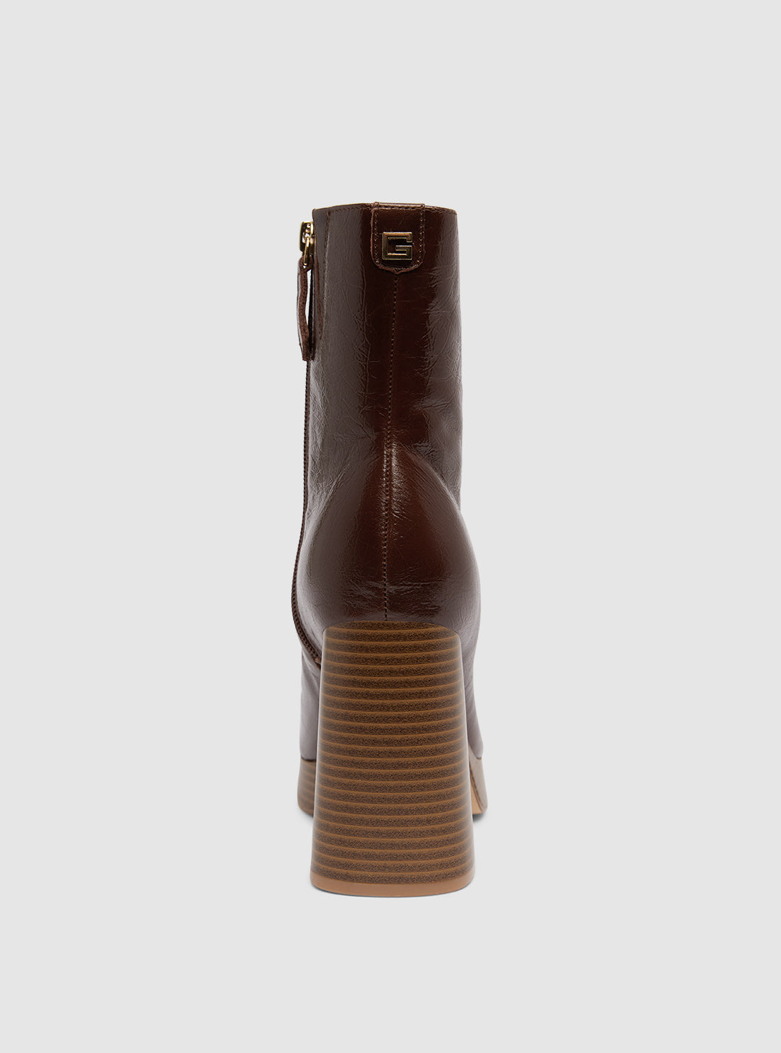 Brown Danca Chunky Boots for Women - Stylish Winter Ankle Boots with Non-Slip Sole | Perfect for Casual Outfits, Work & Outdoor Activities