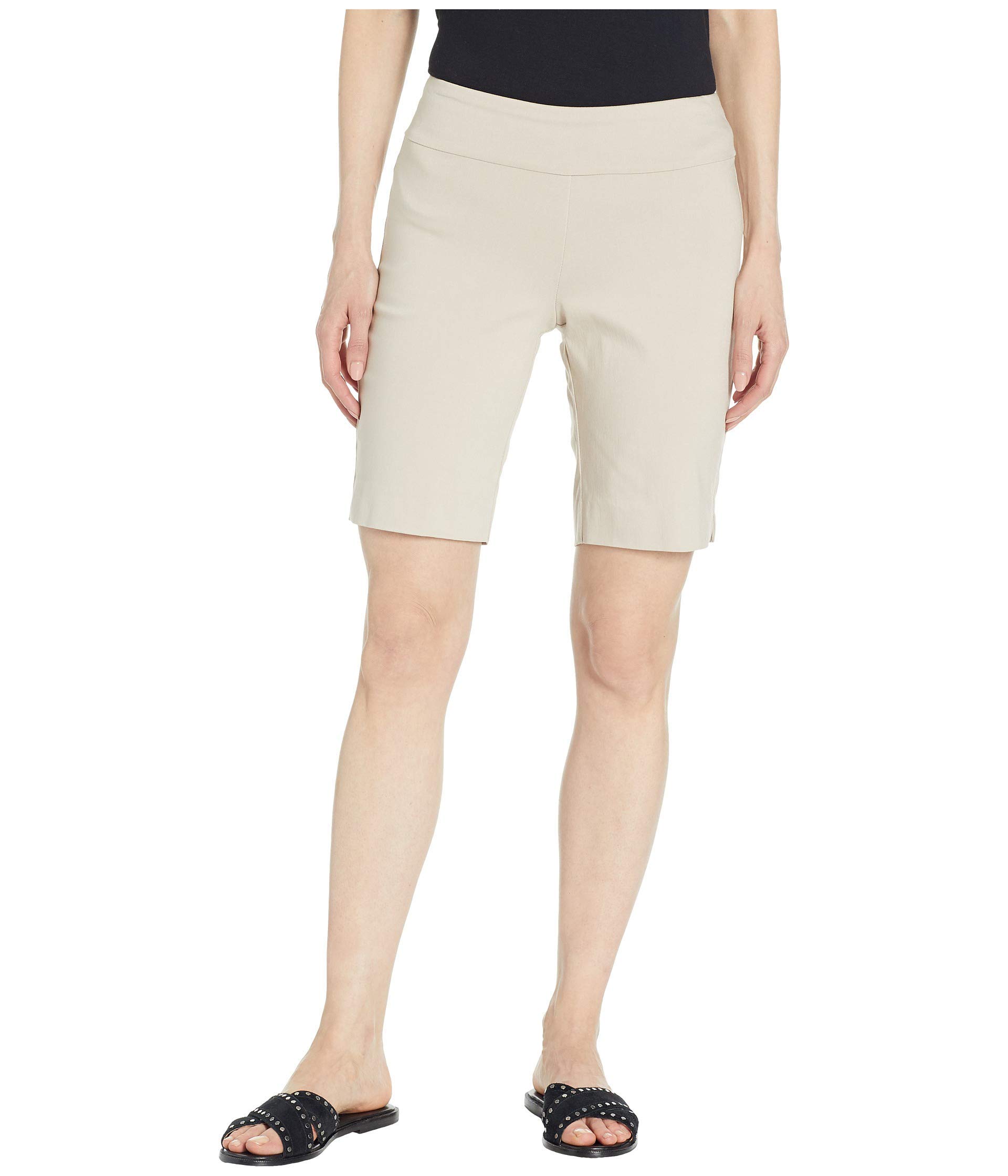 Krazy Larry Stretchable Pull-On Shorts for Men - Comfortable Elastic Waist Casual Shorts for Summer, Gym, and Outdoor Activities