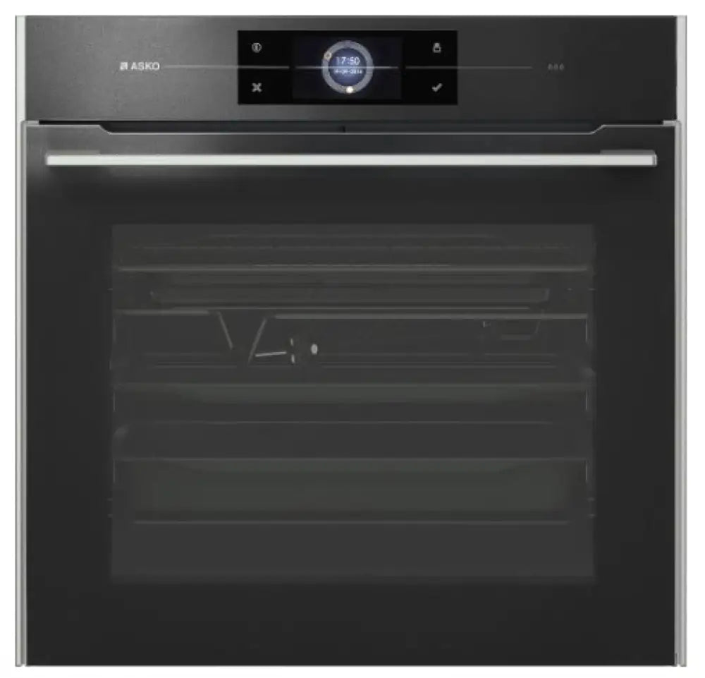 ASKO OP8678G 60cm Built-in Pyrolytic Self-Cleaning Oven with Touch Control - Anthracite Black | Professional Grade for Modern Kitchens, Baking & Roasting