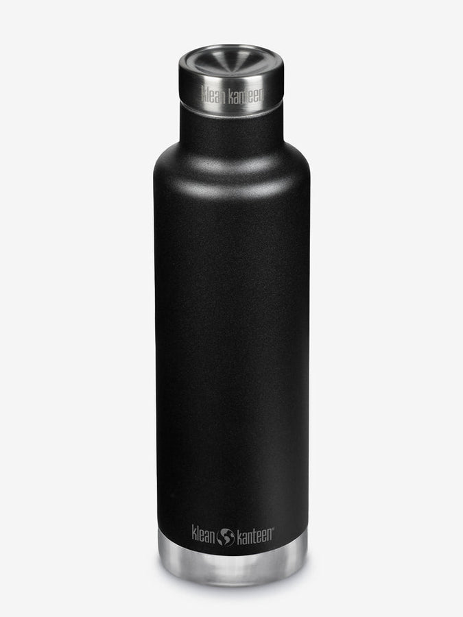 Klean Kanteen 750ml Stainless Steel Insulated Water Bottle with Leak-Proof Pour Through Cap - Perfect for Hiking, Gym & Outdoor Activities