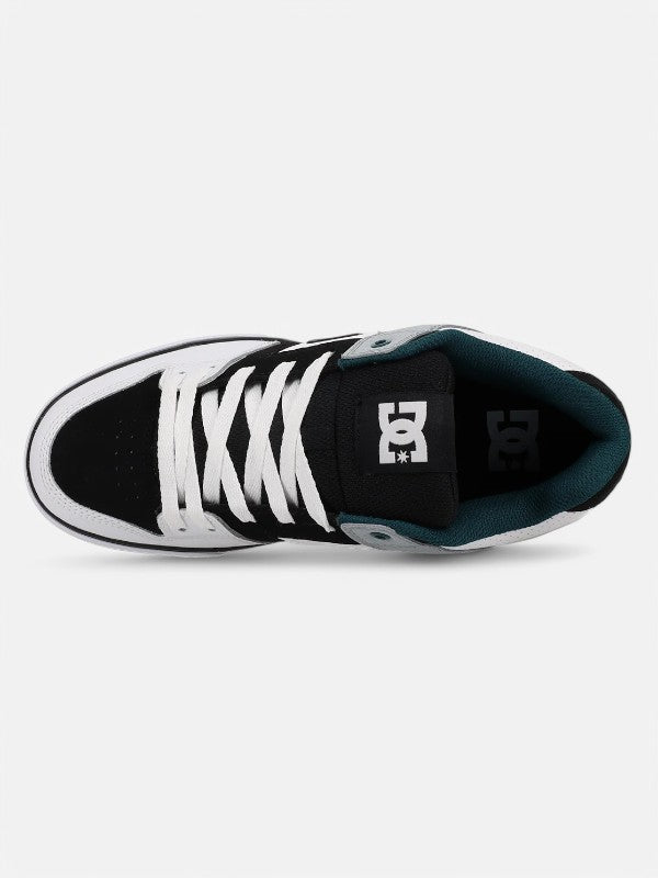 DC Pure Sneakers for Men & Women - White, Green & Black Color Options - Comfortable Casual Shoes for Skateboarding, Streetwear & Everyday Wear