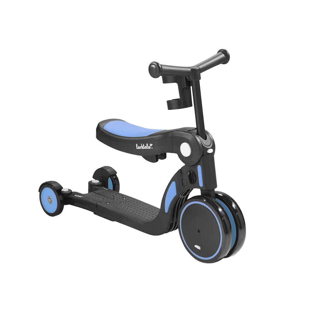 Larktale Scoobi 5-in-1 Convertible Kids Scooter - Adjustable Height, 3 Wheel Design for Toddlers & Children - Perfect for Outdoor Play, Park Rides & Learning Balance
