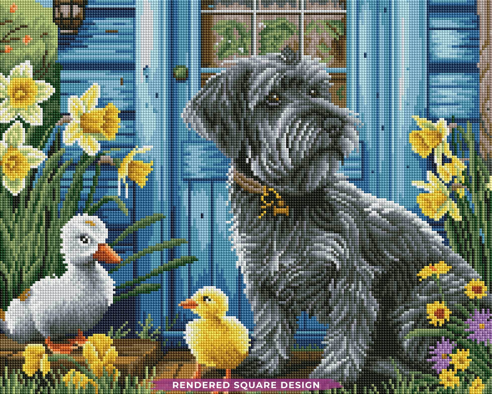 Schnauzer And Friends - Adorable Dog Plush Toy for Kids & Collectors | Perfect for Gifts, Nursery Decor & Cuddling
