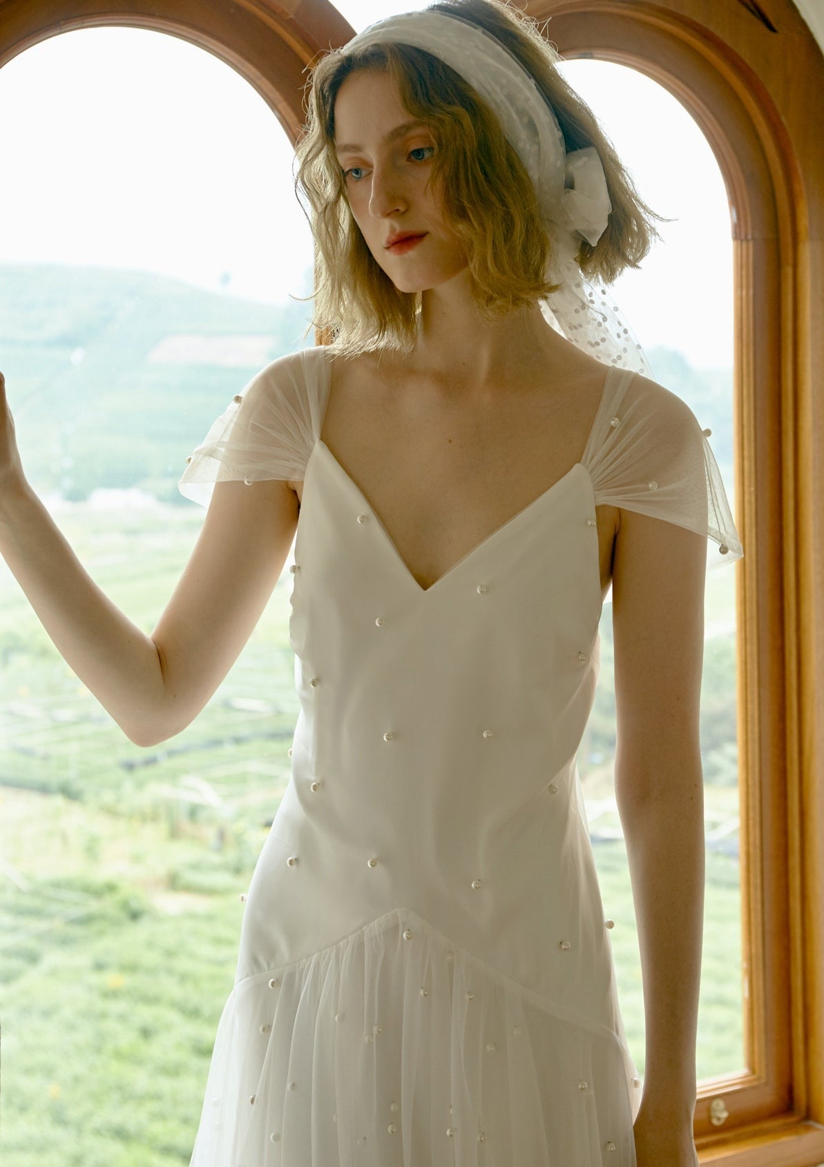 Custom Wedding Gown | Handmade Bridal Dress for Bride | Perfect for Beach, Church & Outdoor Ceremonies