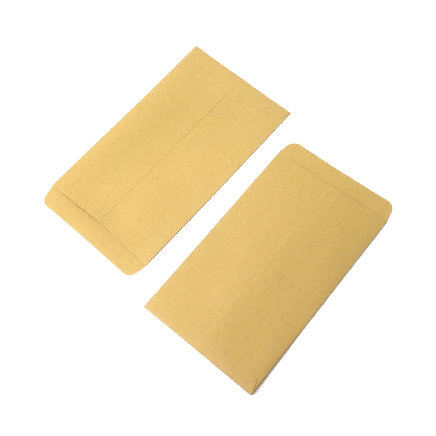 50PCS Kraft Money Envelopes for Cash, Coins & Budgeting - Small Parts Organizer for Keys, Gifts & Office Supplies | Perfect for Home, Office & Wedding Use