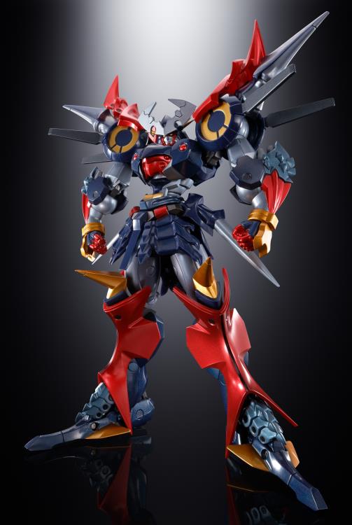 Bandai Soul of Chogokin GX-46R Dygenguar & Aussenseiter Super Robot Wars OG Action Figure - Collectible Anime Robot Model for Display & Gaming Enthusiasts