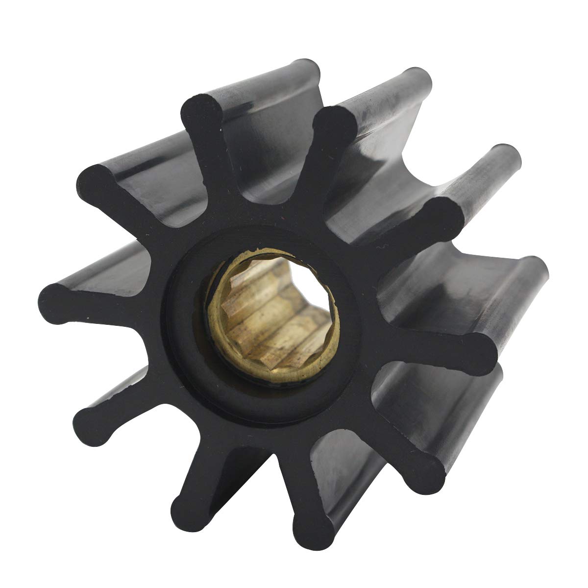 GHmarine Flexible Water Pump Impeller - Rubber Impeller Replacement for Jabsco 17937-0001 - Perfect for Marine, Boat, and RV Water Pump Systems