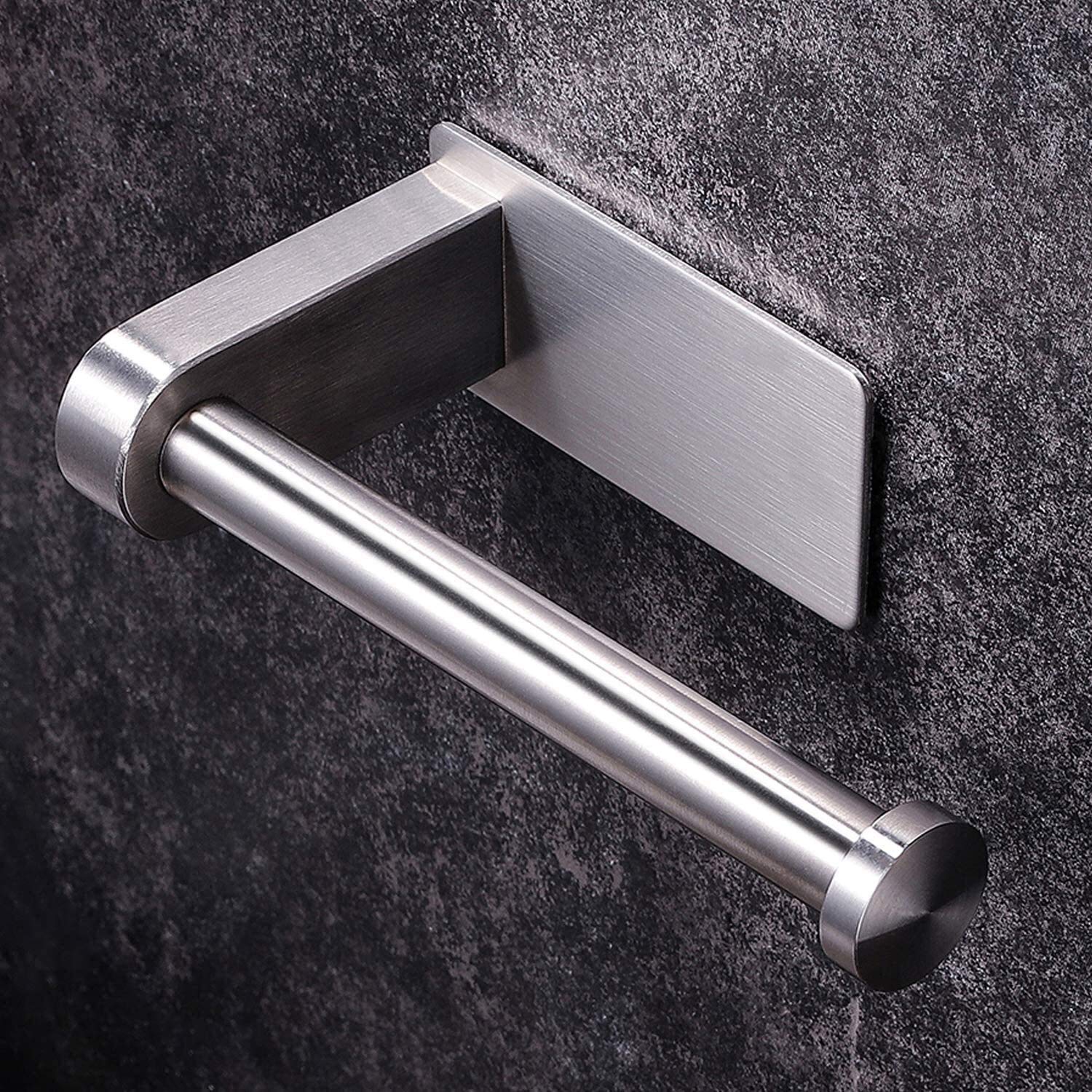 Stainless Steel Paper Towel Holder - 2 Pack Durable Bathroom & Kitchen Paper Roll Rack for Toilet & Hotel Use - Perfect for Home, Office, and Commercial Spaces