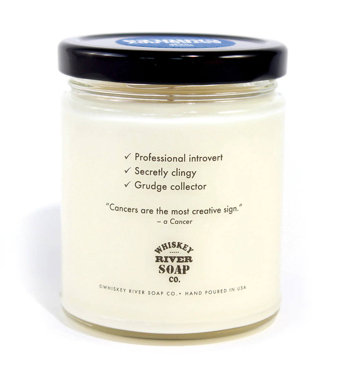 Cancer Zodiac Sign Scented Candle - Perfect for Meditation, Relaxation & Astrology Gifts