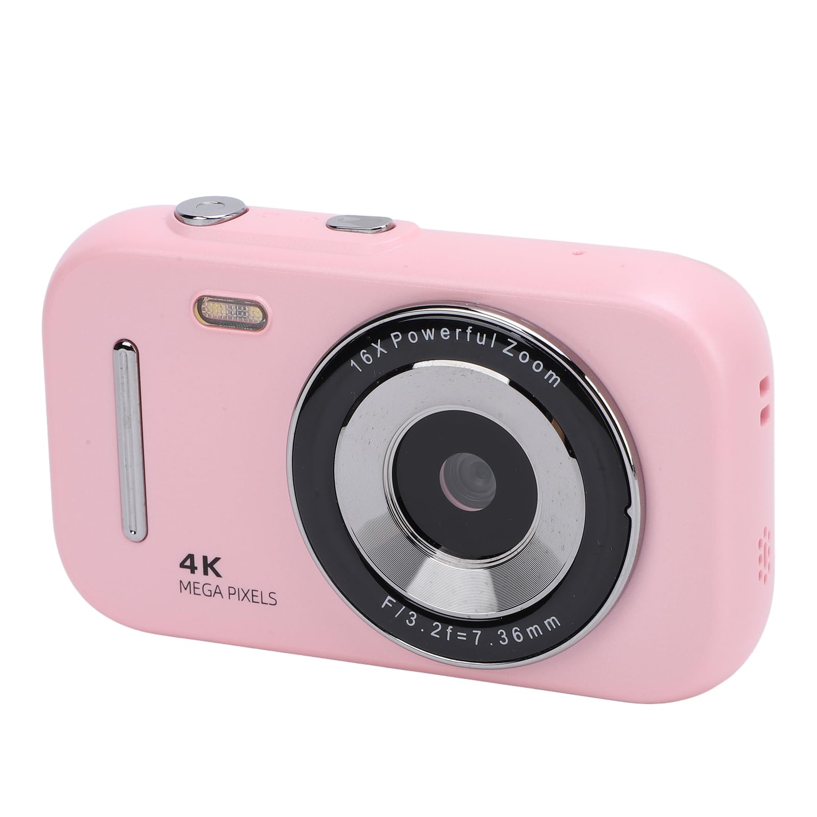 16X Zoom Kids Digital Camera, 48MP 4K Video with 20 Filters - Perfect for Travel & Gifts