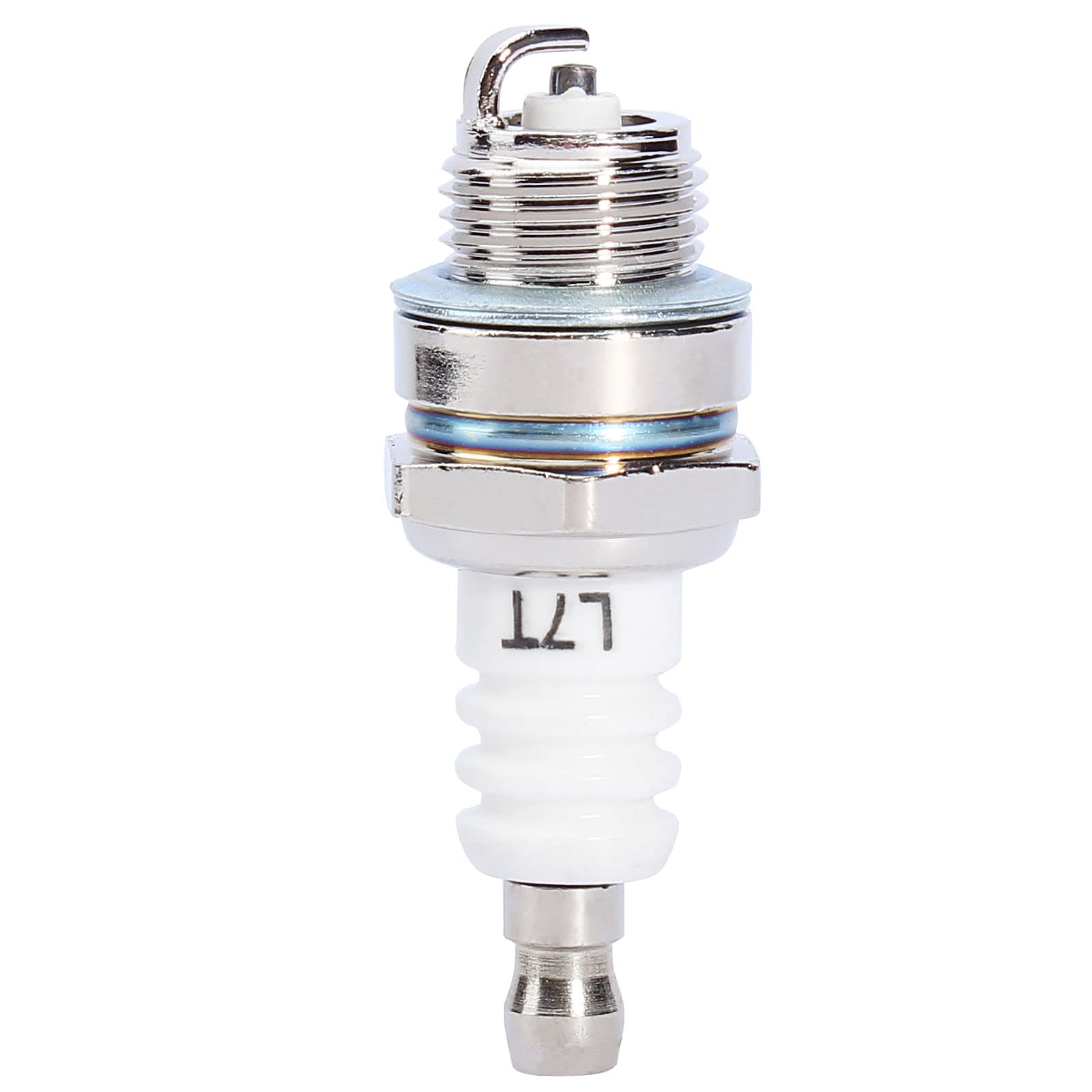 Yingshop Pack of 10 L7T Spark Plugs - Compatible with 33cc 43cc 47cc 49cc 2-Stroke Engines - Fits Mini Pocket Bikes, ATVs, Quads, Scooters, Trimmers, Blowers, Chainsaws, Brushcutters, Lawnmowers - Works with Husqvarna, Kawasaki, Echo, Stihl - Ideal for Outdoor Power Equipment Maintenance & Small Engine Repair