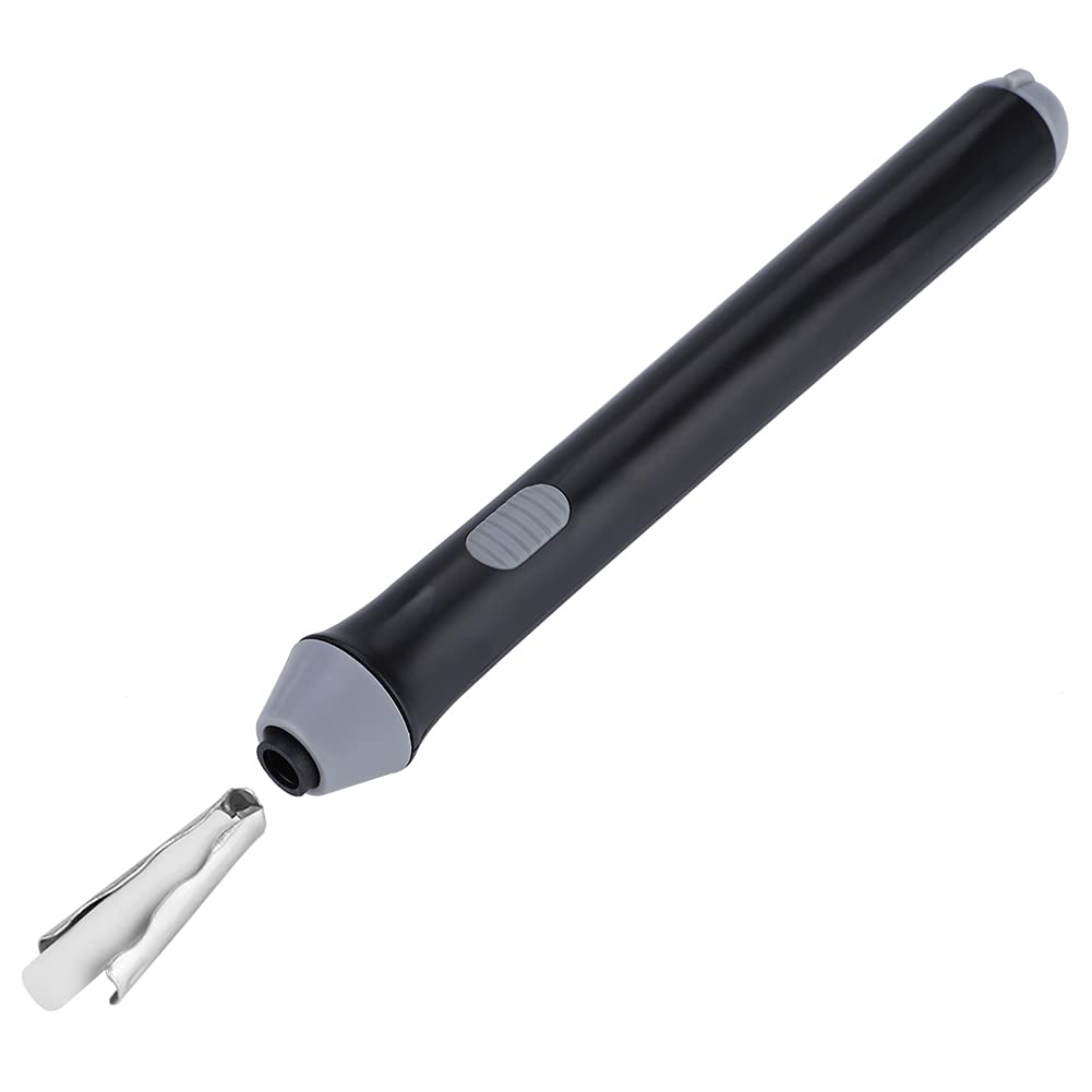 Electric Eraser for Drawing - Battery Operated Automatic Pencil Eraser with 22 Refills (Black) | Perfect for Sketching, Art Projects & Office Use