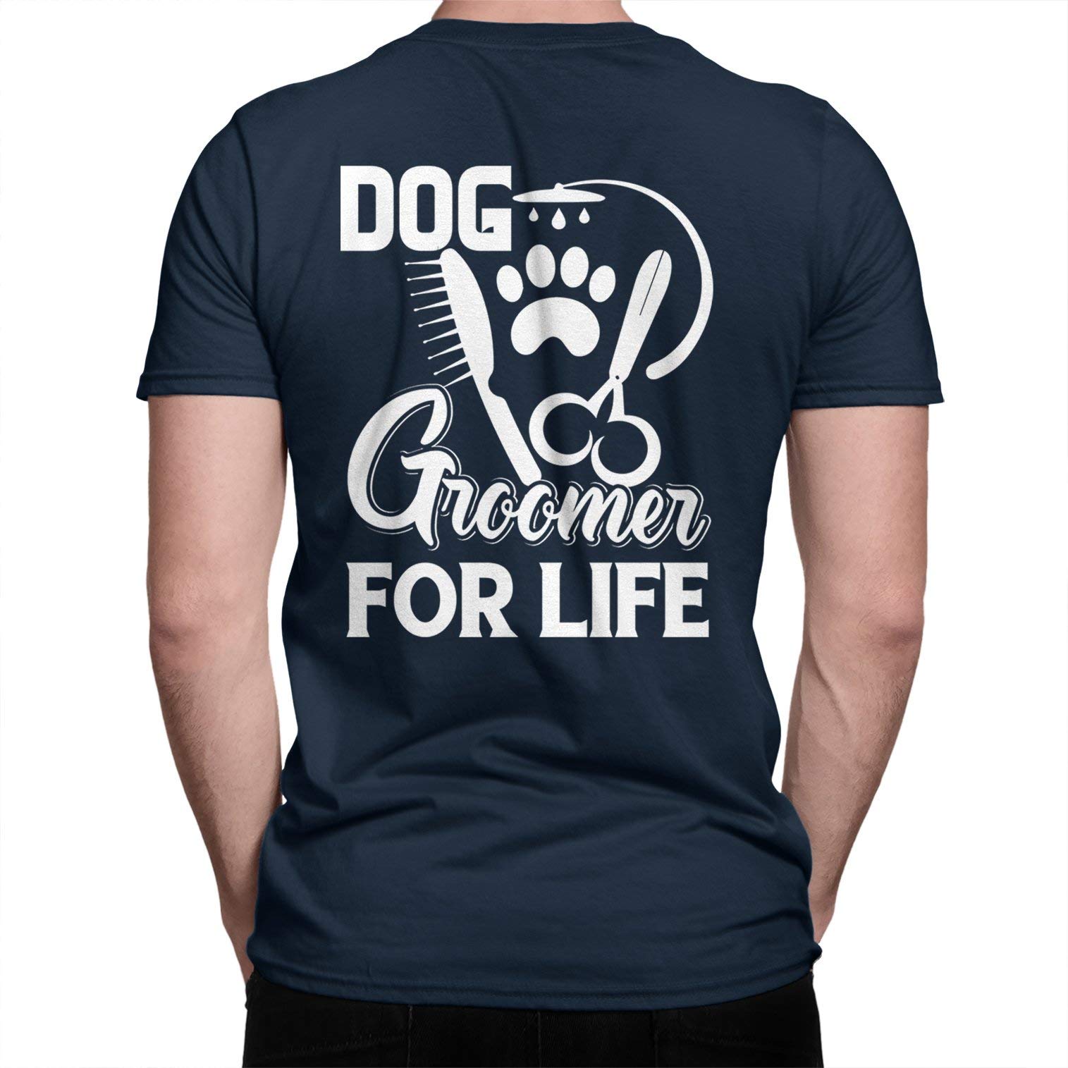 Dog Groomer T-Shirt for Men & Women - Comfortable Pet Grooming Apparel for Professional Dog Groomers - Perfect for Work, Vet Clinics & Animal Care Professionals